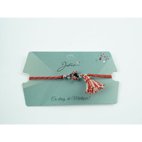 Bratara Jolie cu Ciucure Buburuza - vivimall.ro