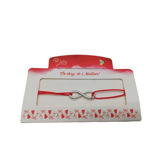 Bratara Cu Nod Dublu Elastica V4 Infinit - vivimall.ro