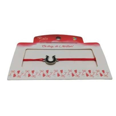 Bratara Cu Nod Dublu Elastica V5 Potcoava - vivimall.ro