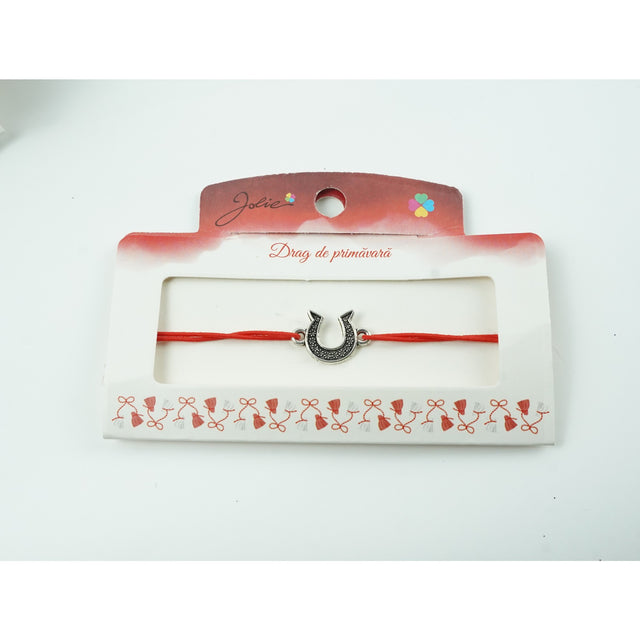 Bratara Cu Nod Dublu Elastica V5 Potcoava - vivimall.ro