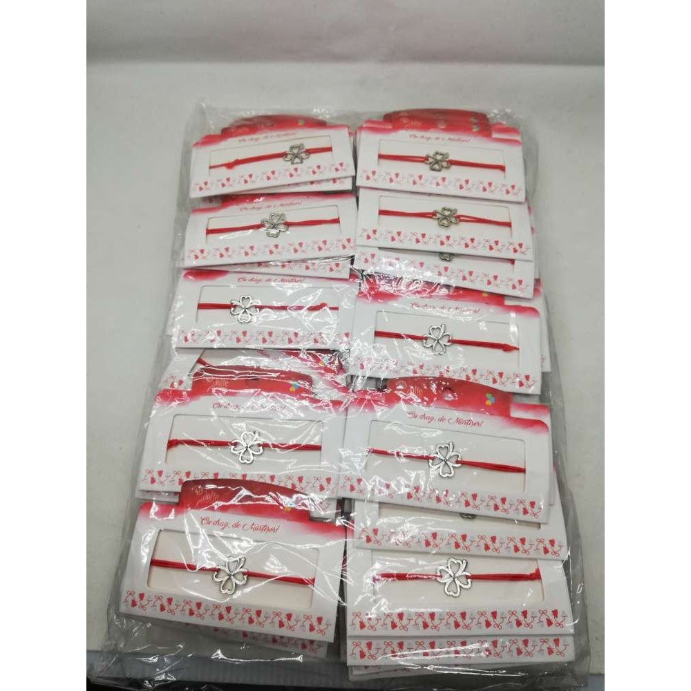 Bratara Cu Nod Dublu Elastica V6 Trifoi - vivimall.ro