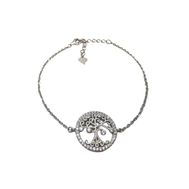 Bratara din Argint 925 Copac in Cerc - vivimall.ro