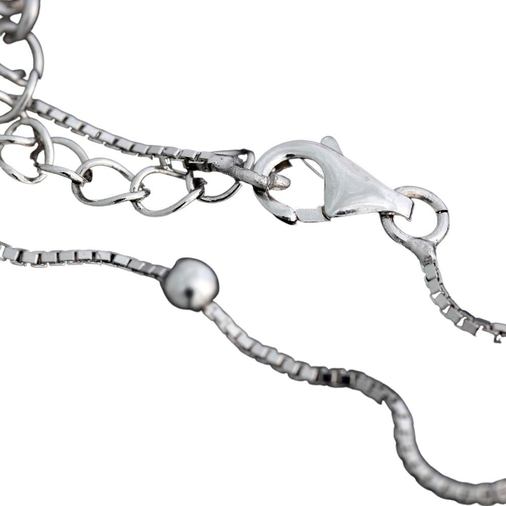 Bratara din Argint 925 rodiata reglabila - vivimall.ro