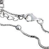 Bratara din Argint 925 rodiata reglabila - vivimall.ro