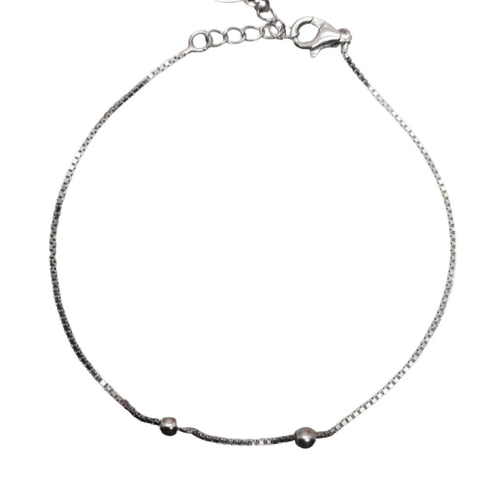 Bratara din Argint 925 rodiata reglabila - vivimall.ro