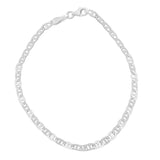 Bratara din Argint 925 Unisex cu zale plate - vivimall.ro