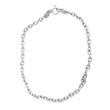 Bratara din Argint 925 Unisex cu Zale Rotunde