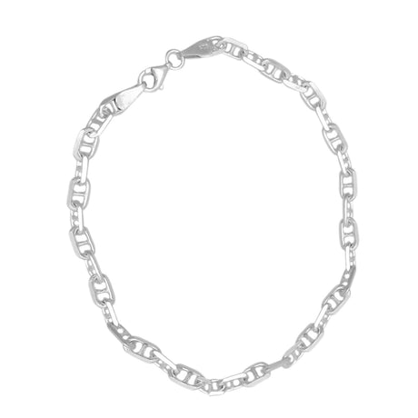 Bratara din Argint 925 Unisex cu Zale tip Lacat