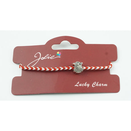 Bratara Lucky Charm cu Inchidere Reglabila, Bufnita - vivimall.ro