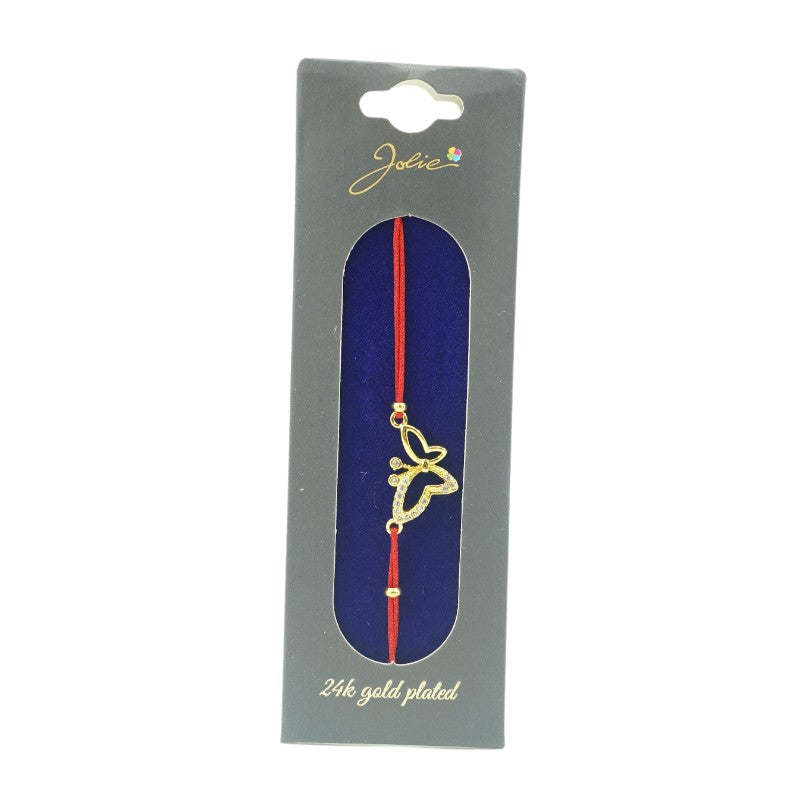 Bratara Placata cu Aur 24k Fluture Contur - vivimall.ro