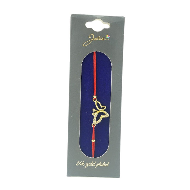 Bratara Placata cu Aur 24k Fluture Contur - vivimall.ro