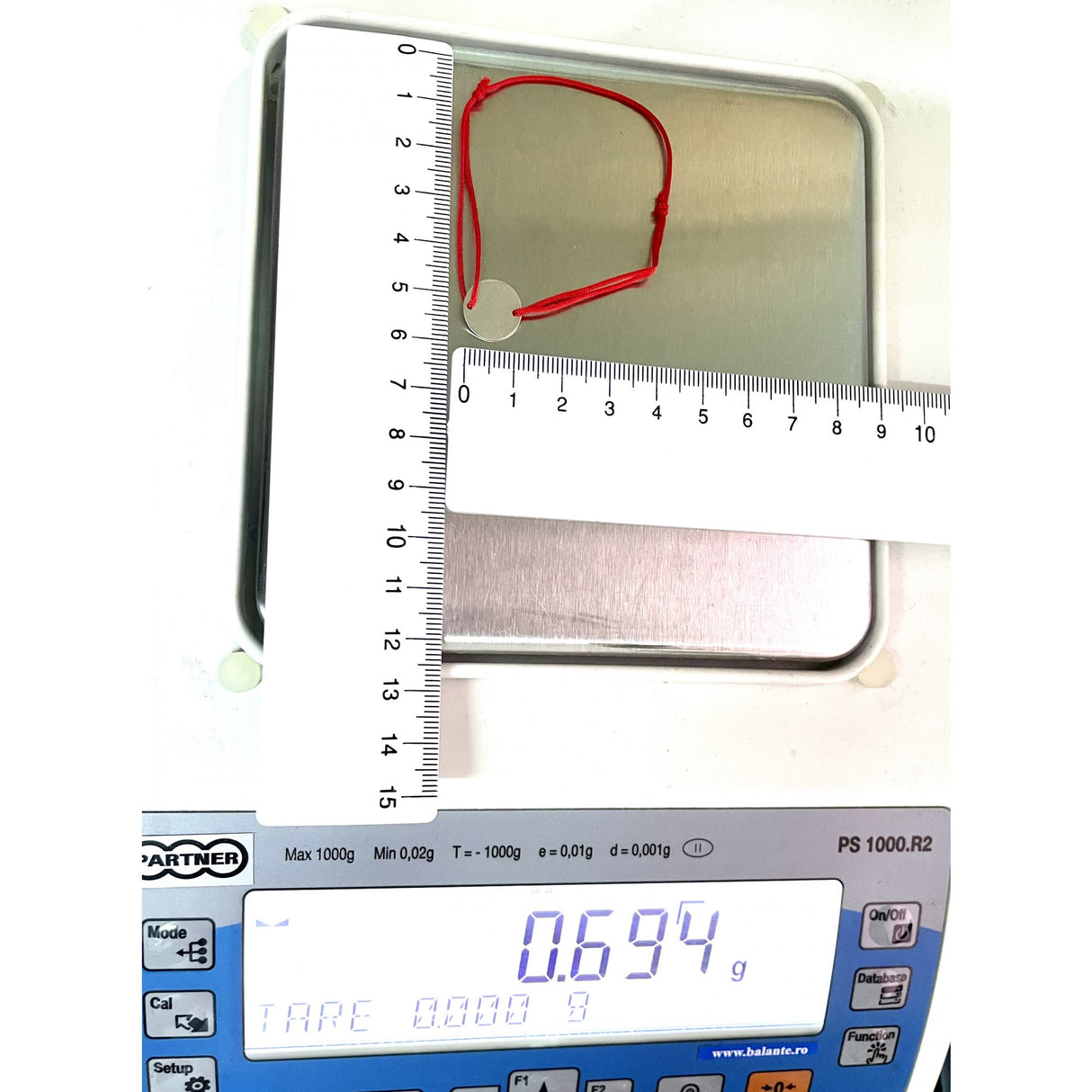 Bratara Snur Reglabil, Argint 925, Banut, Jolie Silver, 0.6 g, 1.3 cm x 1.3 cm - vivimall.ro