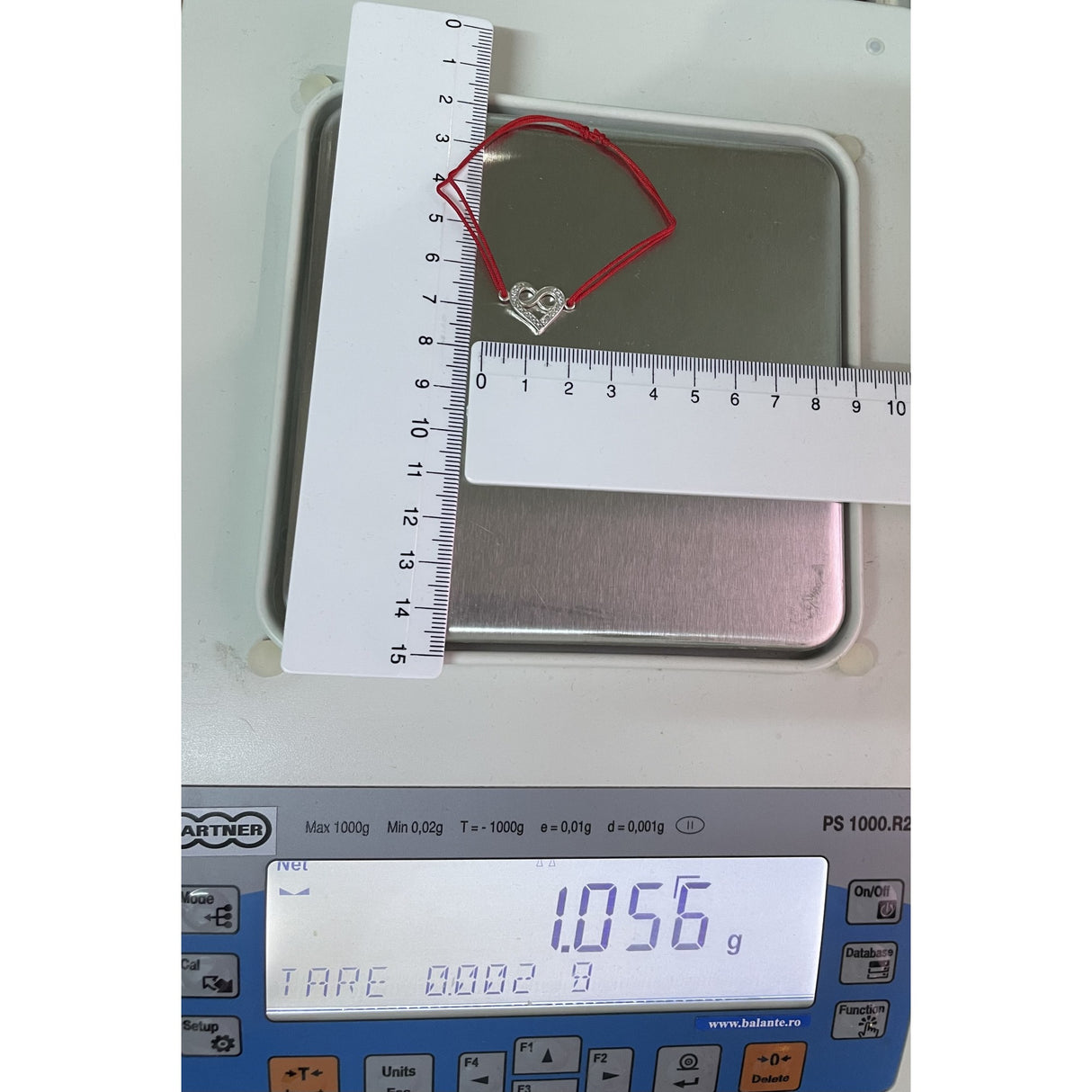 Bratara Snur Reglabil, Argint 925, Infinit In Inima Cu Zirconii, Jolie Silver, 1 g, 2 cm x 1.5 cm - vivimall.ro