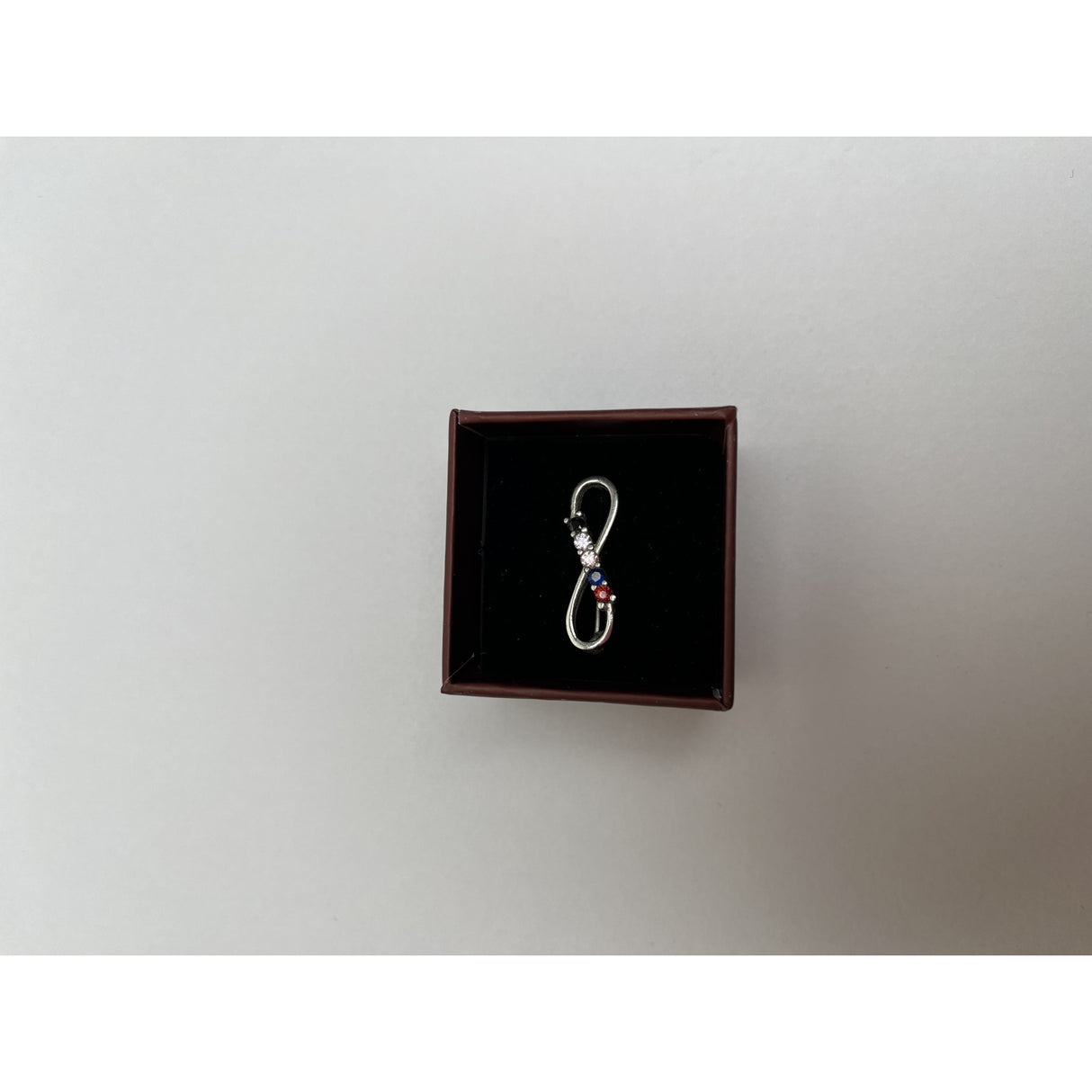 Brosa Argint 925 Infinit Multicolor - vivimall.ro