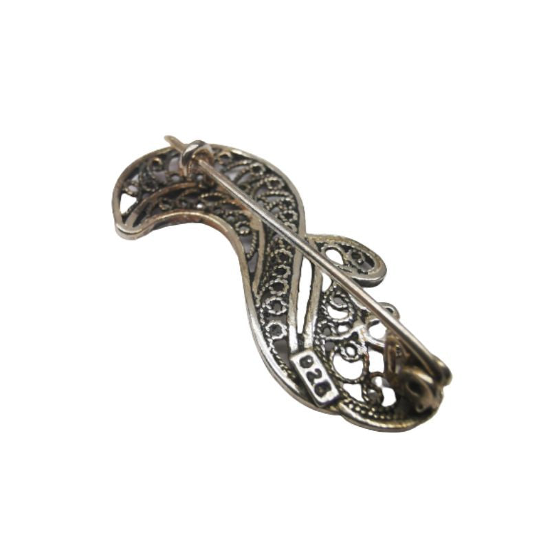 Brosa Argint 925 Veverita Filigran - vivimall.ro