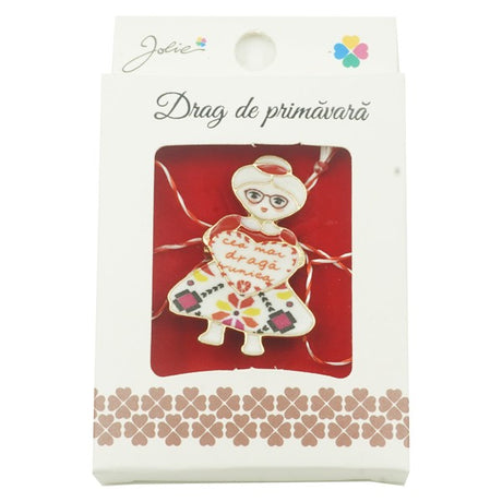 Brosa Mica in Cutie Jolie model Cea Mai Draga Bunica - vivimall.ro