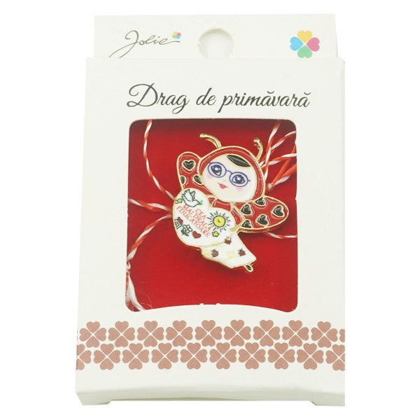 Brosa Mica in Cutie Jolie model Cea Mai Draga Educatoare - vivimall.ro