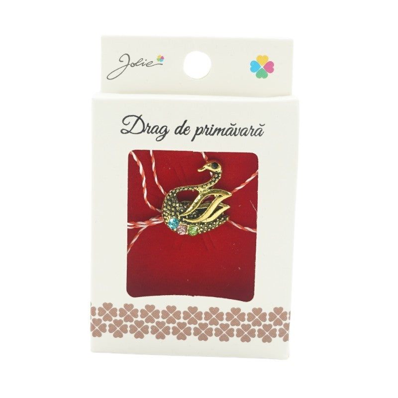 Brosa Mica in Cutie Lebada - vivimall.ro