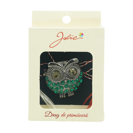 Brosa Multicolora Bufnita - vivimall.ro