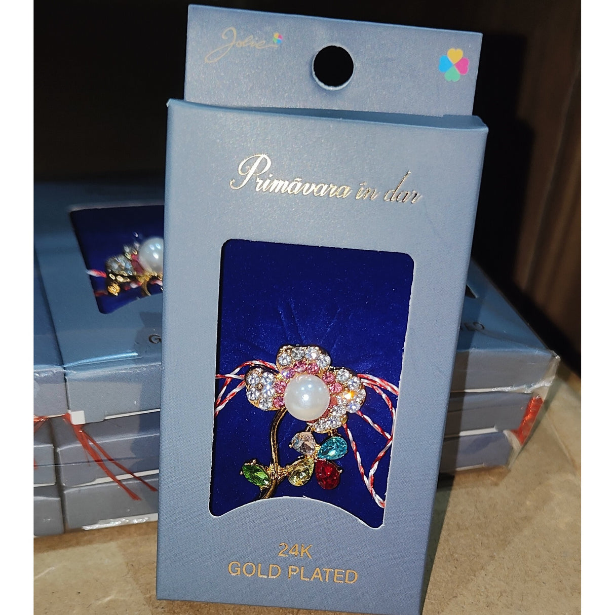 Brosa Placata cu Aur 24K - vivimall.ro