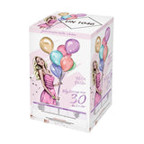 Butelie Heliu de Unica Folosinta, Vivimall, Butelie pentru 30 Baloane Latex, ideala pentru Petreceri si Evenimente, 0.20 m3, 24 x 24 x 42 cm, Rosu - vivimall.ro