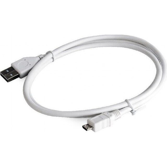 Cablu de date/Incarcare micro USB 3m Alb - vivimall.ro