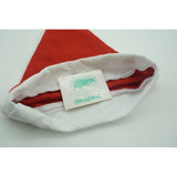 Caciulita de Mos Craciun,Vivimall, cu inimi  ,led si muzica,  rosie, marime universala, poliester - vivimall.ro