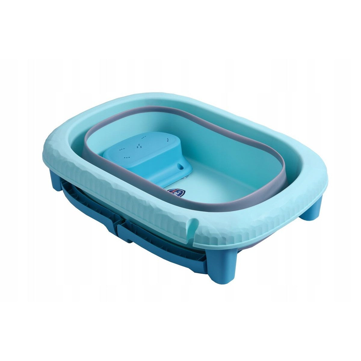 Cada Pliabila Pentru Baie, Din Pp+Tpe, Pentru Copii 0-6 Ani, Cu Picioare, Suport De Sezut, Scurgere Etans, 80 X 52 X 42 Cm - vivimall.ro