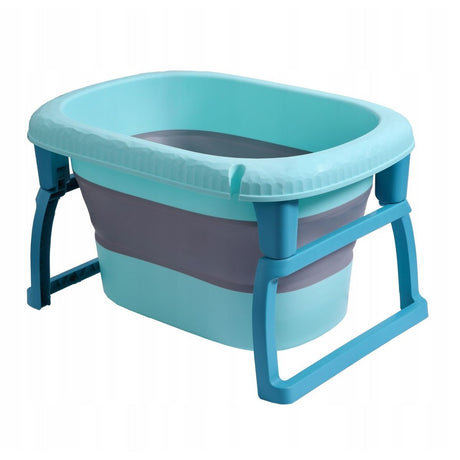Cada Pliabila Pentru Baie, Din Pp+Tpe, Pentru Copii 0-6 Ani, Cu Picioare, Suport De Sezut, Scurgere Etans, 80 X 52 X 42 Cm - vivimall.ro
