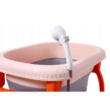Cada Pliabila Pentru Baie, Din Pp+Tpe, Pentru Copii 0-6 Ani, Cu Picioare, Suport De Sezut, Scurgere Etans, 80 X 52 X 42 Cm - vivimall.ro