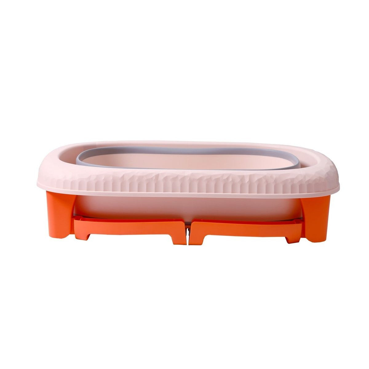 Cada Pliabila Pentru Baie, Din Pp+Tpe, Pentru Copii 0-6 Ani, Cu Picioare, Suport De Sezut, Scurgere Etans, 80 X 52 X 42 Cm - vivimall.ro