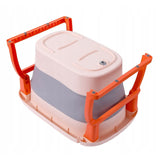 Cada Pliabila Pentru Baie, Din Pp+Tpe, Pentru Copii 0-6 Ani, Cu Picioare, Suport De Sezut, Scurgere Etans, 80 X 52 X 42 Cm - vivimall.ro