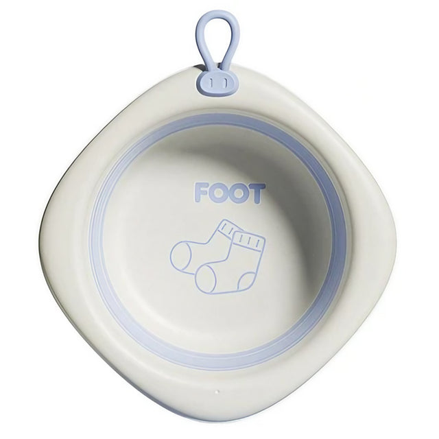 Cada Pliabila pentru Baie pentru Copii, Vivimall, Cadita pentru Bebelusi, Model Romb pentru Picioare, Mov, 31.5x31.5x3.5 cm, 3L - vivimall.ro