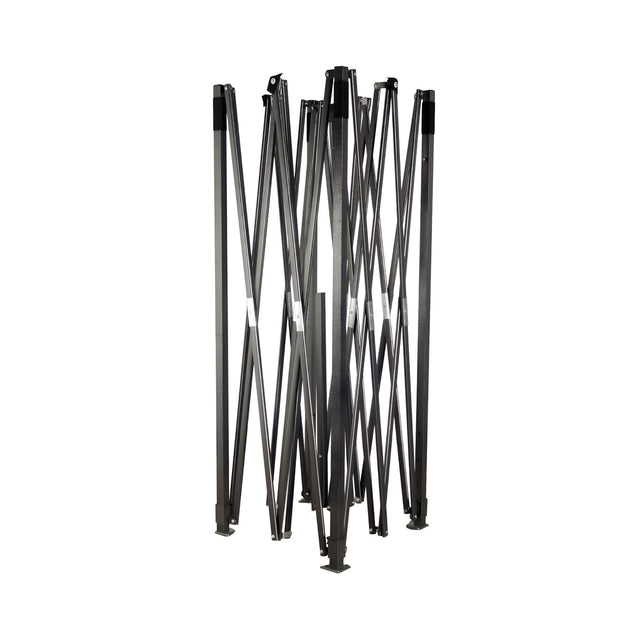 Cadru Metalic, Flippy, Suport pentru Cort Tip Pavilion, Pliabil, Metalic, 12 kg, 3 x 3 m, Negru - vivimall.ro