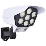 Camera De Supraveghere Falsa, Incarcare Solara, 77 Led-Uri, Senzor De Miscare - vivimall.ro