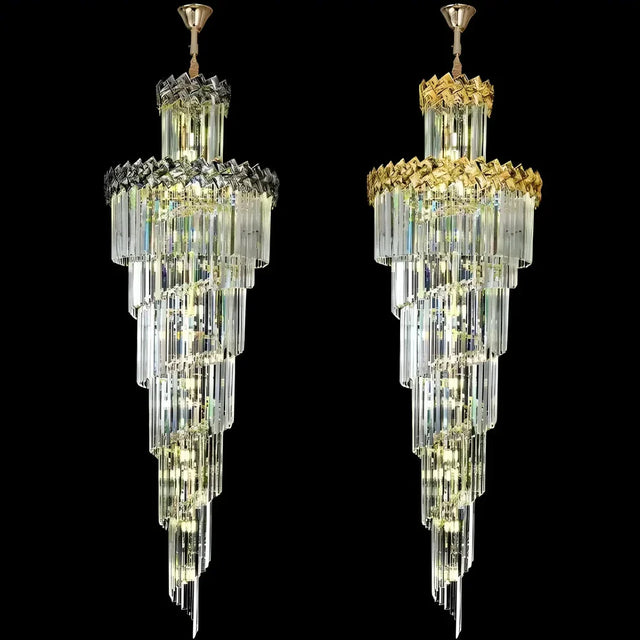 Candelabru Cristal Windsor Altiora, Diametru 60Cm, Inaltime 1800Cm, Lucios, Inaltime Reglabila - vivimall.ro