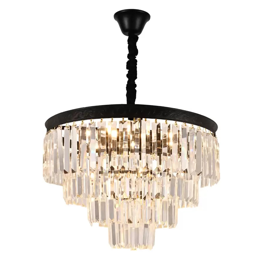 Candelabru Cristal Frank 10X E27 - vivimall.ro