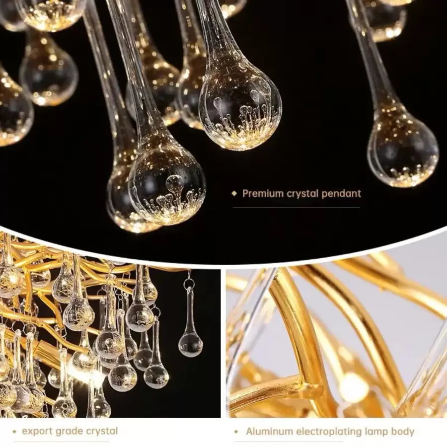 Candelabru Cristal Muhammad 10X G9 Diametru 80Cm - vivimall.ro
