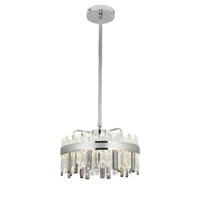 Candelabru Led Cristal Cu Telecomanda Maxton Dimabil - vivimall.ro
