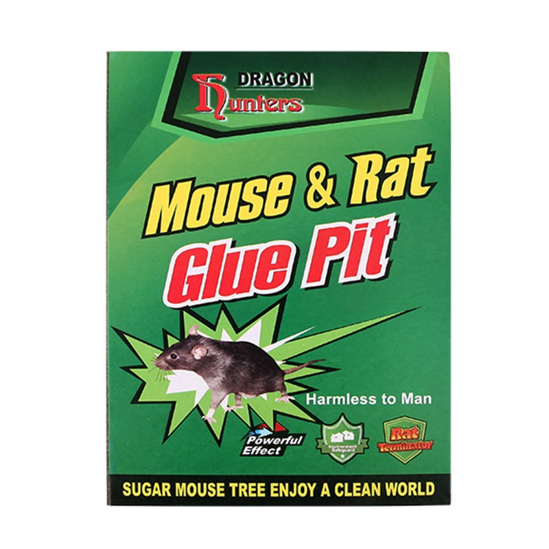 Capcana Autoadeziva pentru Soareci, Vivimall, Placa Autoadeziva pentru Rozatoare cu Efect Puternic de Imobilizare, Capcana cu Lipici, pentru Uz Casnic, 19 x 13 xm Verde/Galben