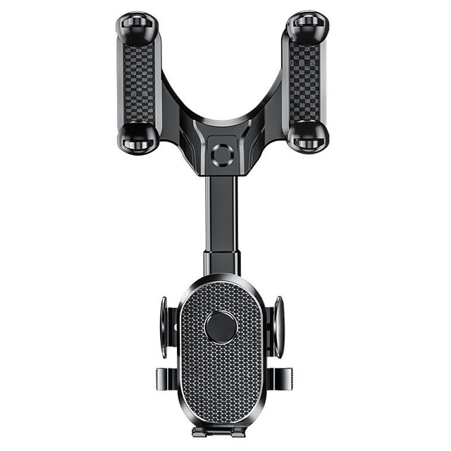 Suport Telefon Auto, Pentru Oglinda Retrovizoare, Din Abs, Reglabil 360Â° - vivimall.ro