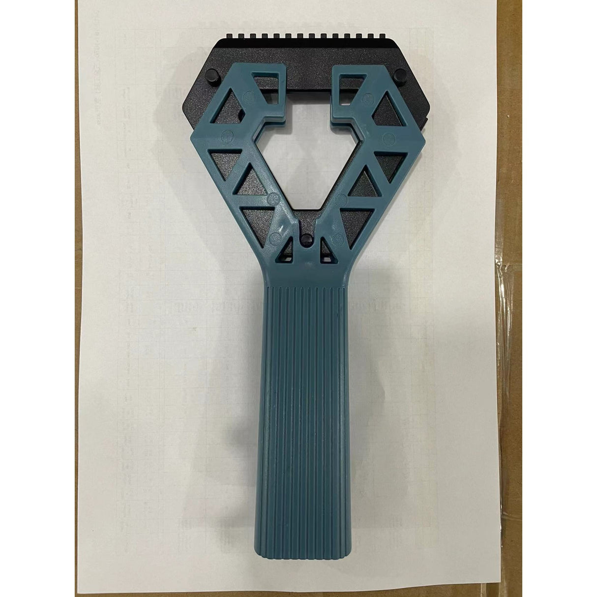 Racleta Auto pentru Zapada cu un Capat, Vivimall, Universala, Deszapezire Masina, cu Maner, Ergonomic, Detasabila, pentru Geamuri si Caroserie, Usor de Utilizat, 23.5x4.3 cm, Albastru - vivimall.ro