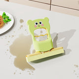 Mini Mop, Flippy, de Mana, Pliabil, Model Ursulet, din Plastic, 9 x 15 x 15 cm, Verde