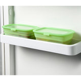 Caserola Din Silicon, Pliabila, 1L, 18.8 X 8 X 11.5 Cm, Rezistenta Temperaturi Extreme, Verde - vivimall.ro