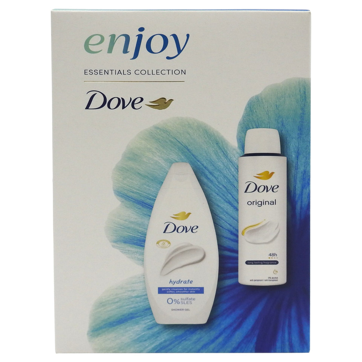 Caseta Cadou, Dove, Gel de Dus 250 ml, Deo150 ml Enjoy Original