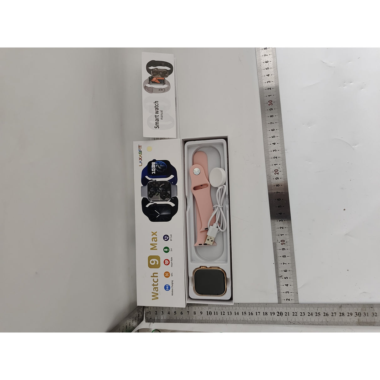 Ceas Smartwatch, Flippy, S9 Max Business Edition, tehnologie NFC, Apeluri Bluetooth, incarcare Wireless, afisaj 2.01 inch, rezolutie 240 x 296 mm, 10+ zile Autonomie, Auriu - vivimall.ro