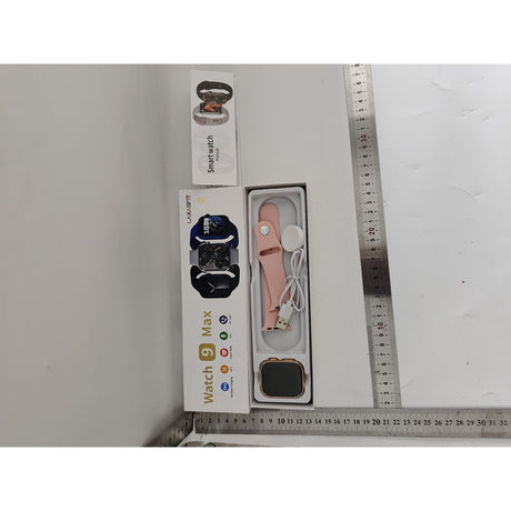 Ceas Smartwatch, Flippy, S9 Max Business Edition, tehnologie NFC, Apeluri Bluetooth, incarcare Wireless, afisaj 2.01 inch, rezolutie 240 x 296 mm, 10+ zile Autonomie, Auriu - vivimall.ro