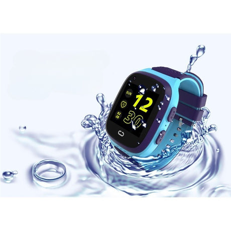 Ceas Smartwatch Pentru Copii LT31E-4G cu Functie Telefon, Localizare GPS, Istoric traseu, Apel de Monitorizare, Camera, Albastru - vivimall.ro