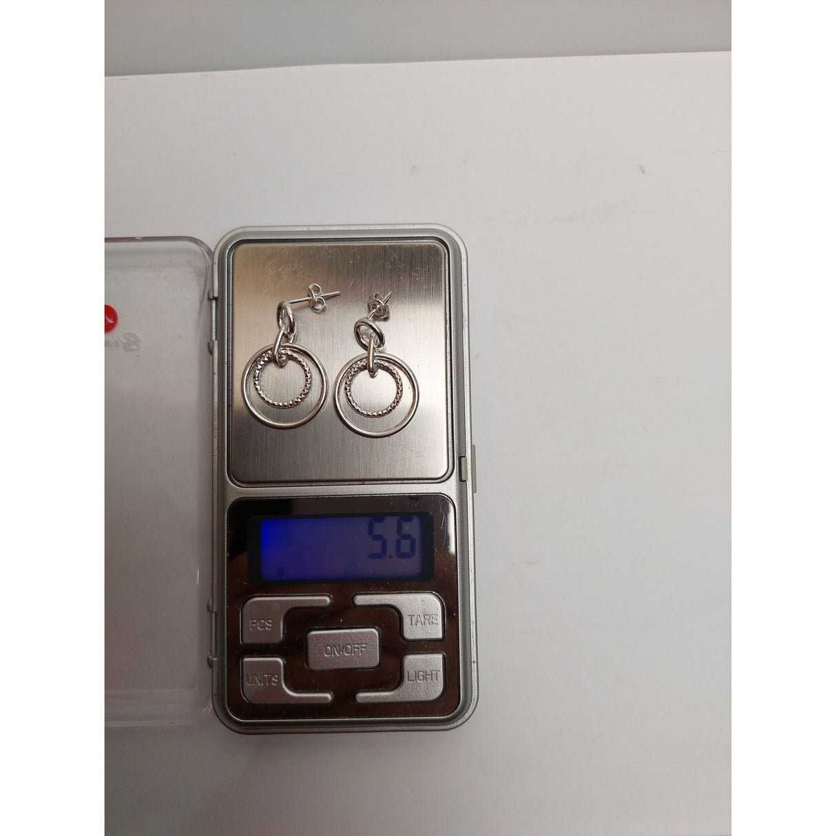 Cercei Argint 925 Cerc in Cerc, Jolie Silver, 5.6g, 2.5 cm x 2 cm - vivimall.ro