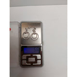 Cercei Argint 925 Cerc in Cerc, Jolie Silver, 5.6g, 2.5 cm x 2 cm - vivimall.ro